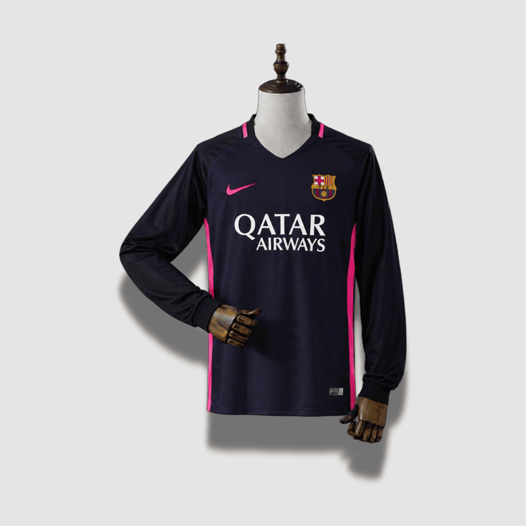 16/17 Barcelona "Long-sleeves" Away - AstroJerseys