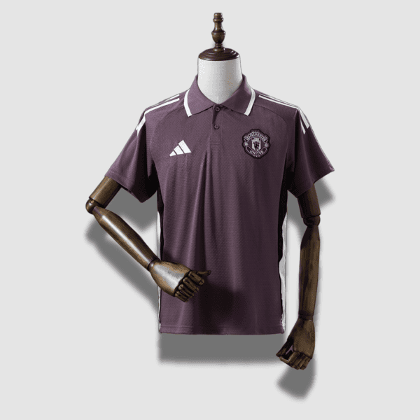 25/26 Manchester United "Polo - Grey Purple"