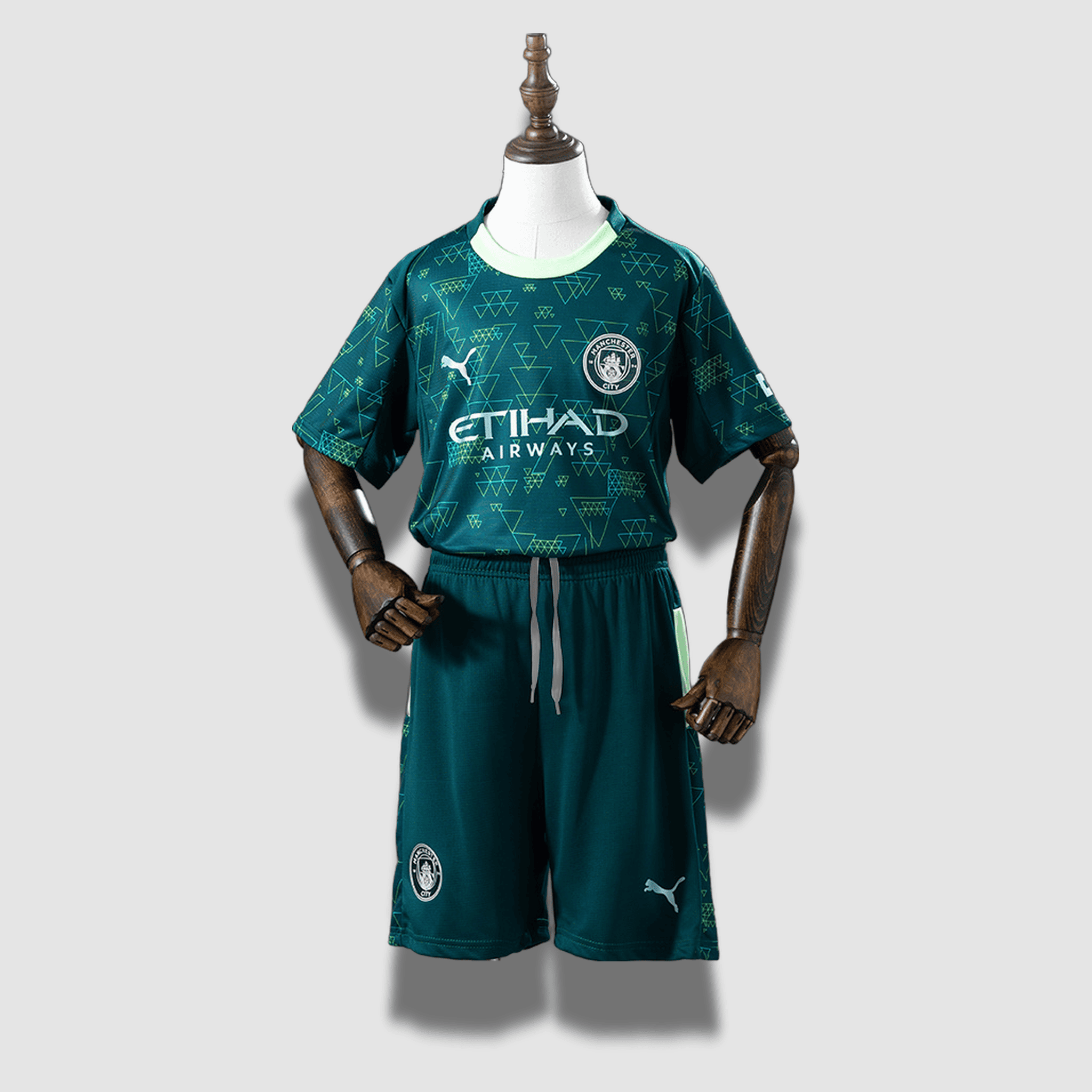 25/26 Man City Fourth Kid Size