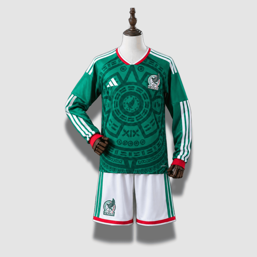 2026 Mexico Home Long Sleeve Kid Size