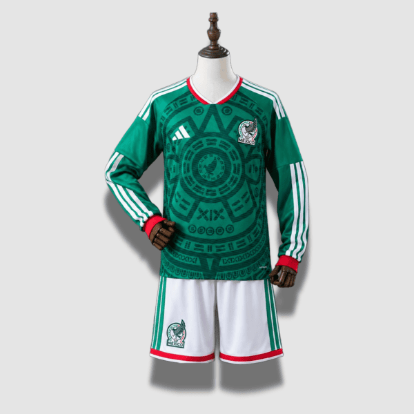 2026 Mexico Home Long Sleeve Kid Size