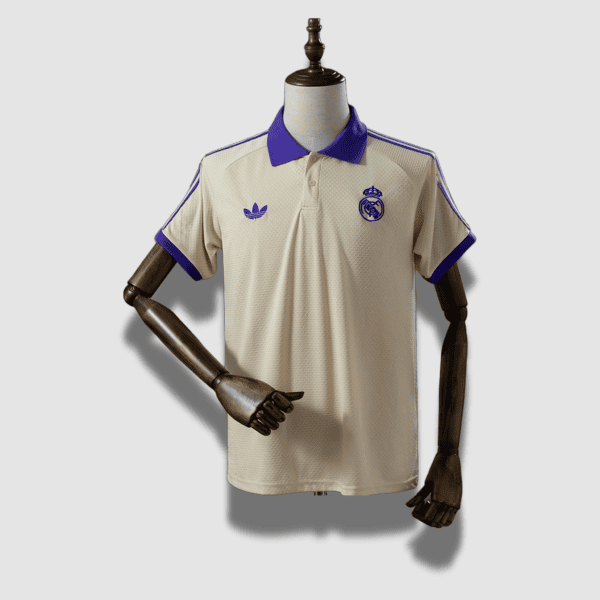 25/26 Real Madrid "Polo - Apricot"