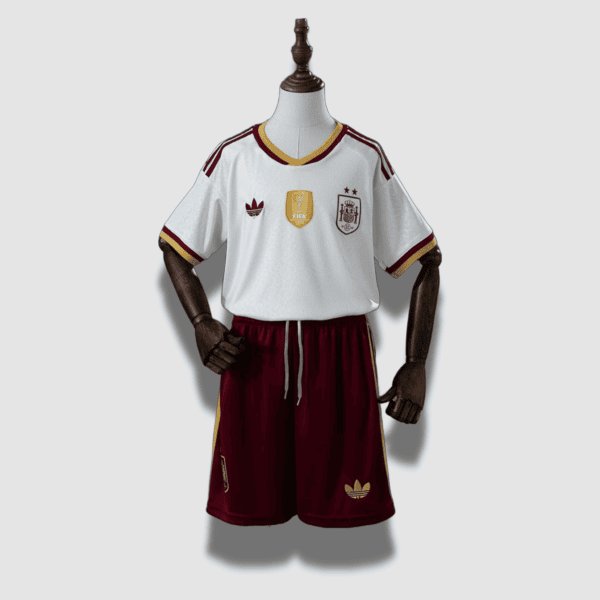 2026 Spain "2-star Champion" Away Kid Size