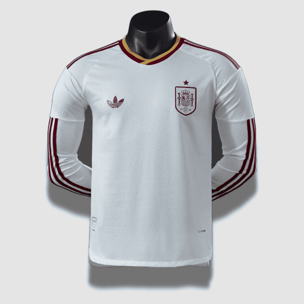2026 Spain Away Long Sleeve Player Version