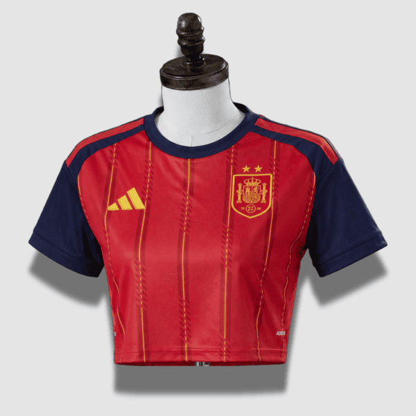 2026 Spain "2-star Champion Crop" Woman Home